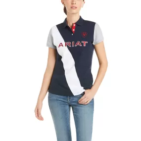 Ariat Womens Taryn Navy Team Polo