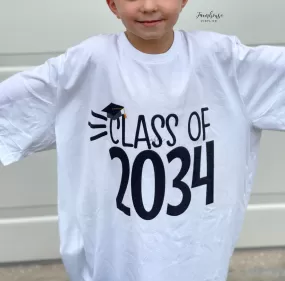 Class of 2035 Hand Print Shirt