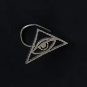 Illuminati Sterling Silver Nose Pin