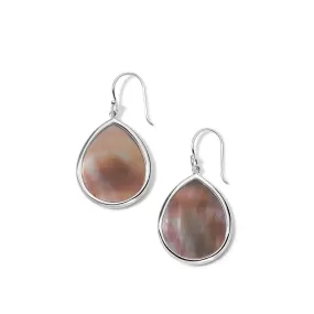 IPPOLITA Polished Rock Candy Silver Small Teardrop Earrings