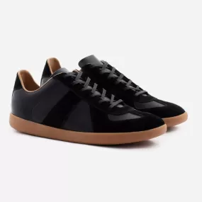 Morgen Trainers - Leather/Suede - Gum Sole - Men's