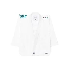 Pure Legacy Kimono (White/Racing Green)