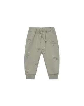 Quincy Mae - Umbrellas Relaxed Fleece Sweatpant