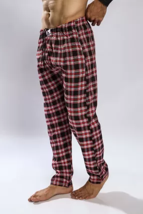 Red & Black Check Pajama - Unisex