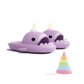 Sharkicks Basic - Unicorn Shark Slides